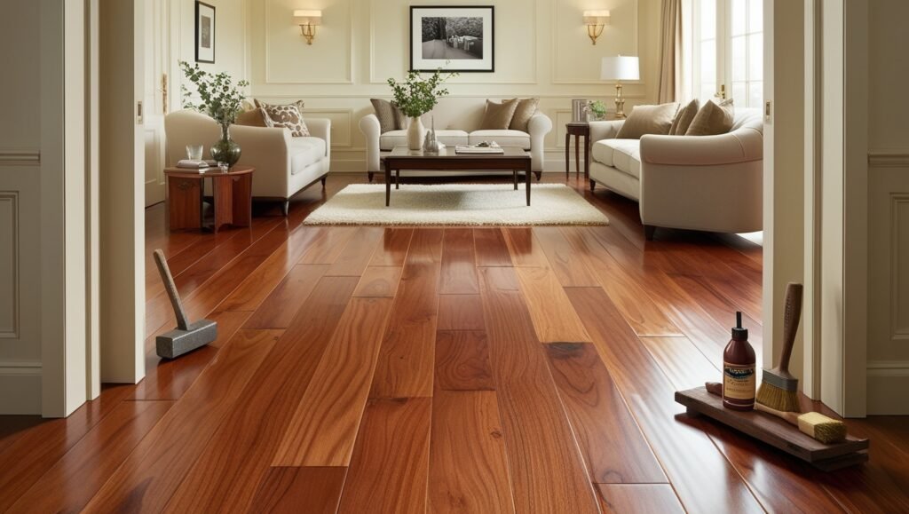 how to restore shine to wood floor