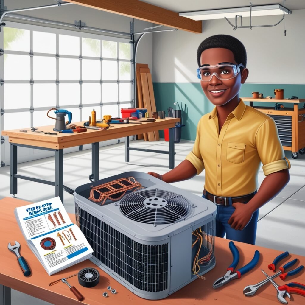 how to repair air conditioner at home