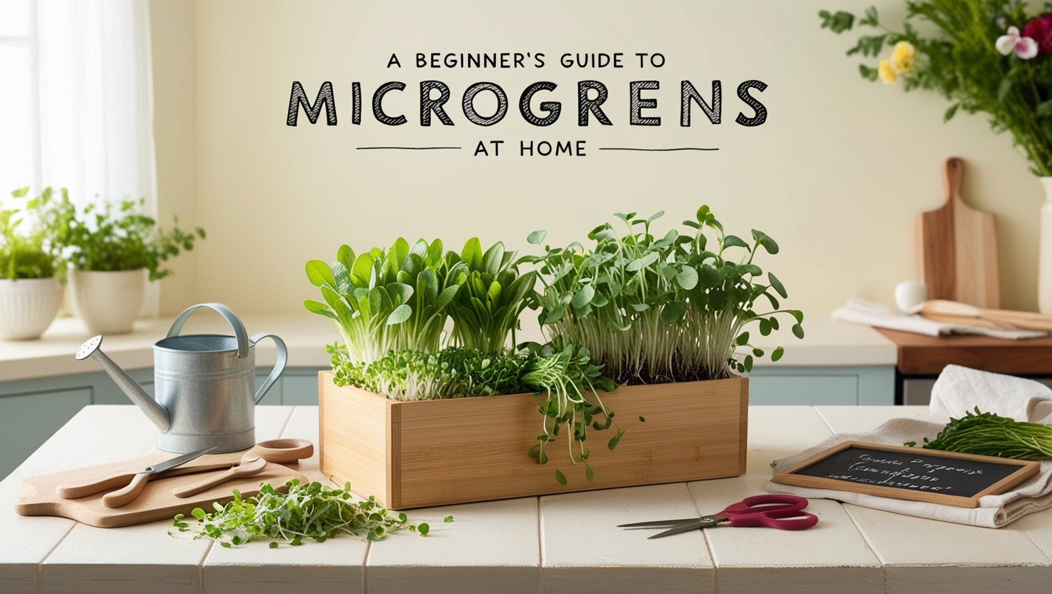 How to Grow Microgreens at Home